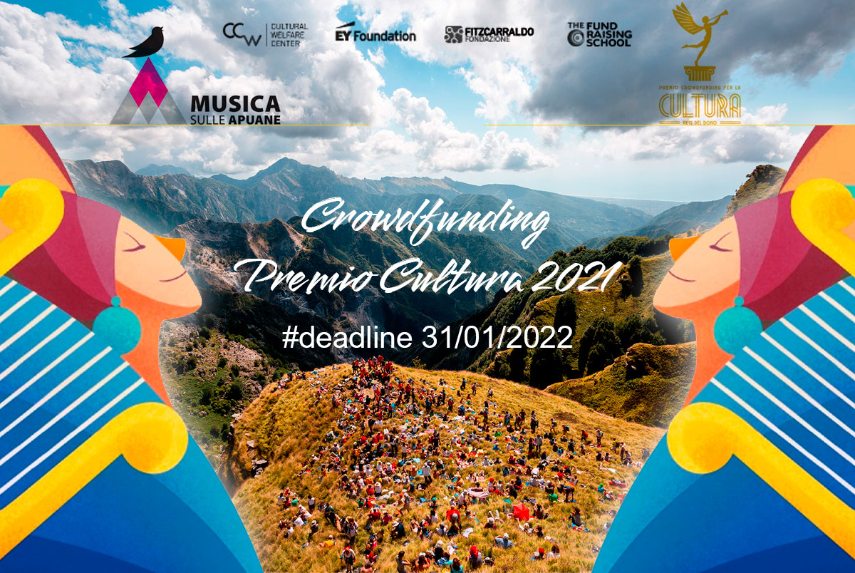 Promo crowdfunding Premio Cultura 2021